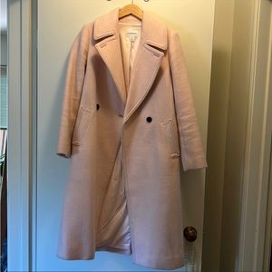 Pink club Monaco coat size small